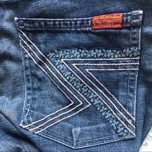 Authentic 7 for all mankind jeans
